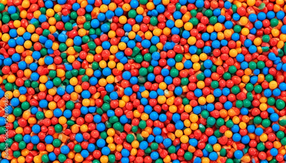 Rainbow of Plastic Balls Rainbow of Plastic Balls