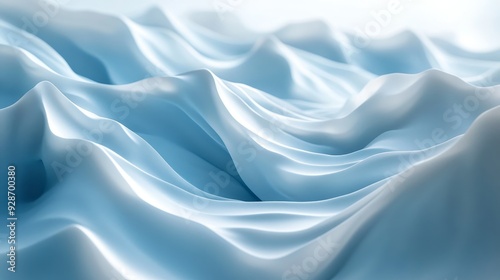 A blue and white ocean wave with a white background