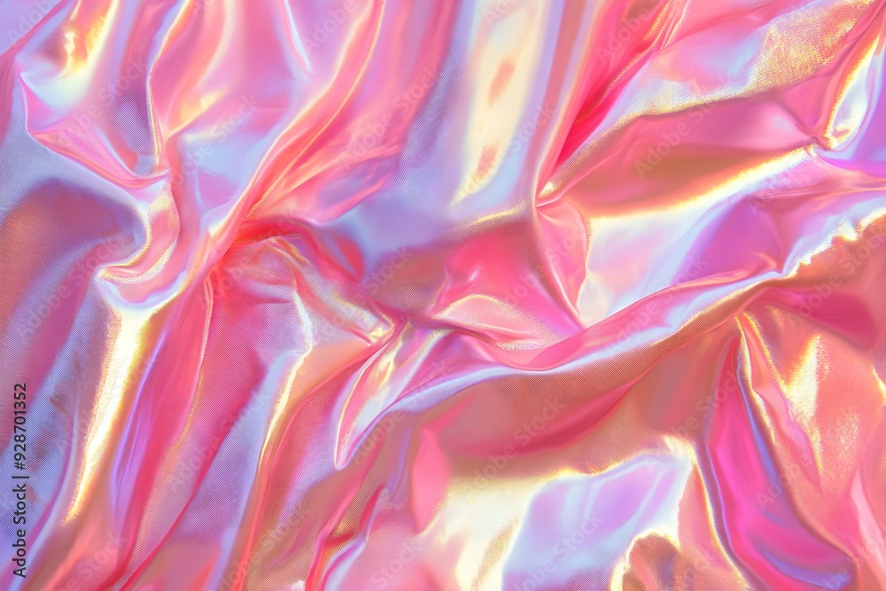 Obraz premium pink iridescent background