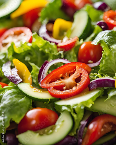 fresh veggie salad, avocado slices, tomato wedges, nutritious vegetables, green veggies, salad bowl with avocado, fresh and healthy, vegetable mix, vibrant salad, wholesome greens, avocado and tomato 