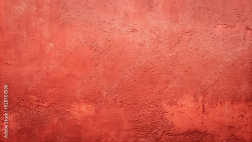 red wall background