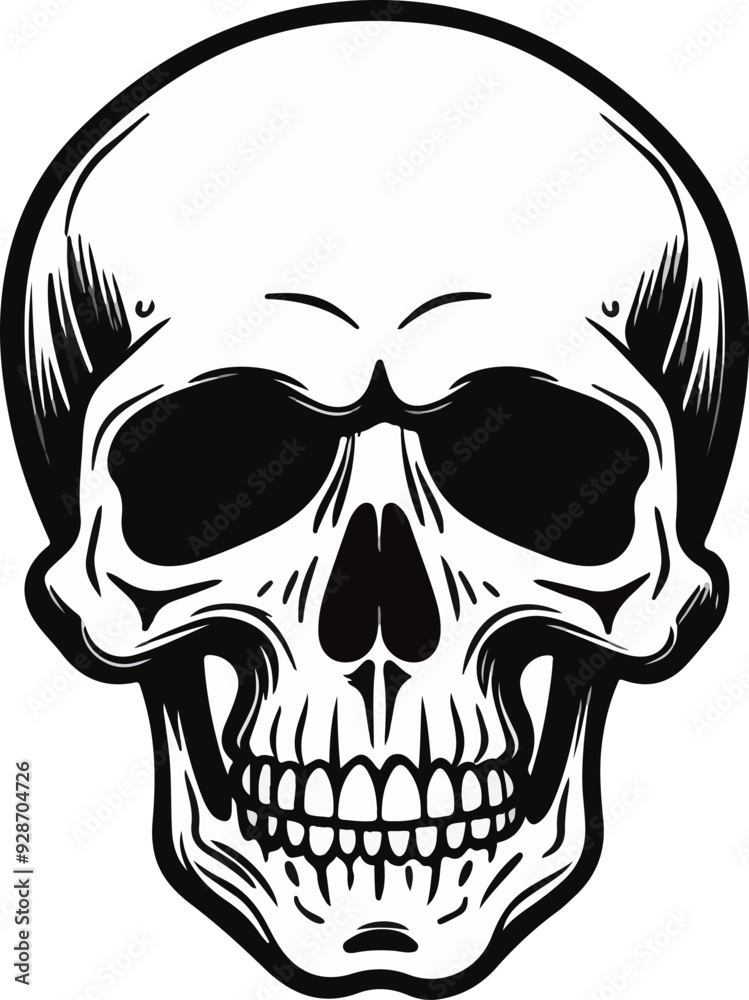 Detailed Skull Illustration Detailed Skull Illustration