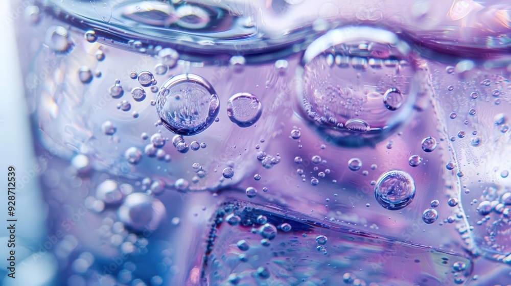 Bubbles in a glass of water Bubbles in a glass of water