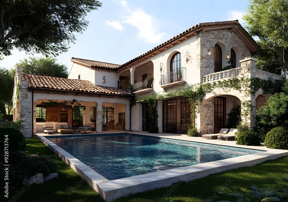 Luxury Modern Style Villa With Swimming Pool Luxury Modern Style Villa With Swimming Pool