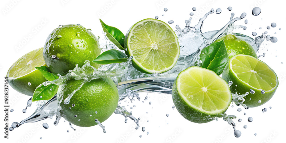 Lime Fruits in Motion PNG with Transparent Cut Out, Flying Delicious Lime Fruits. Lime Fruits in Motion PNG with Transparent Cut Out, Flying Delicious Lime Fruits.