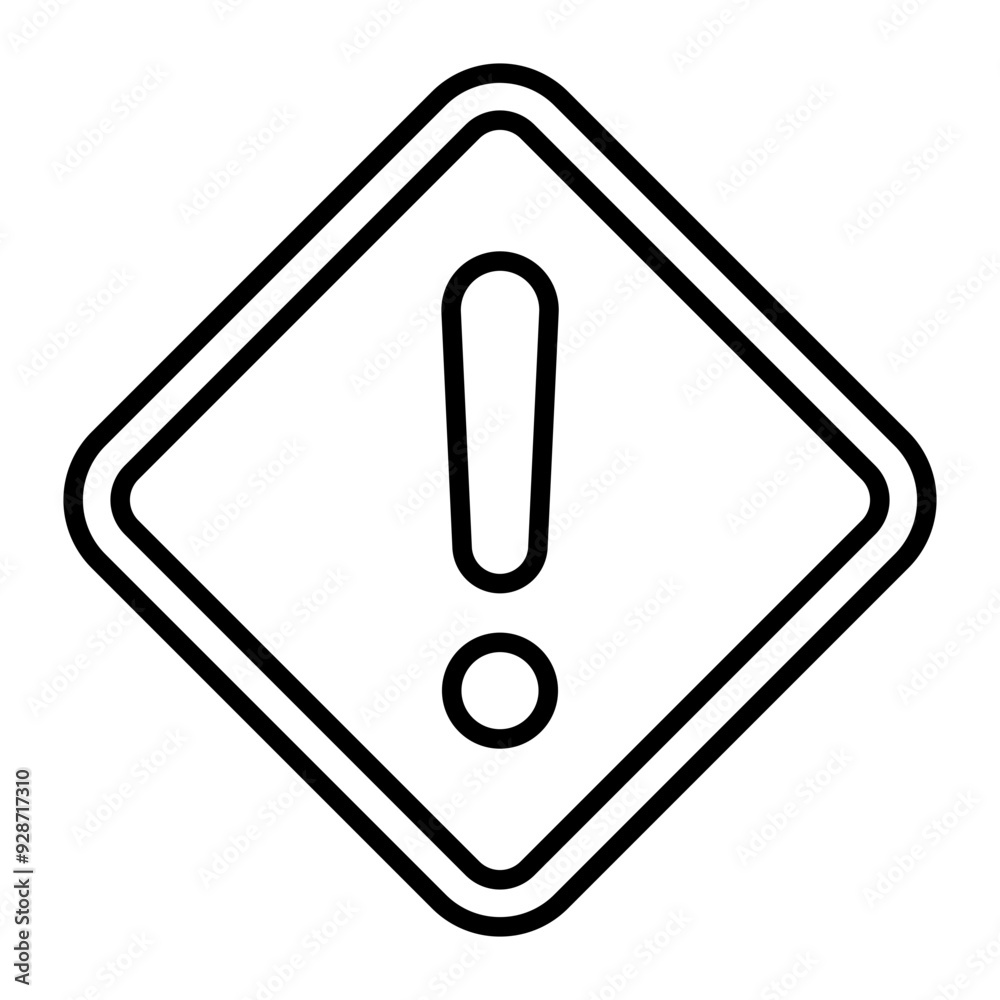 Exclamation Mark line icon Exclamation Mark line icon