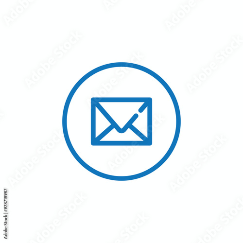 Gmail icon, Mail, Email icon vector design. Mail symbol editable illustration clipart design.