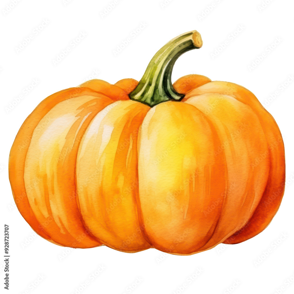 Obraz premium PNG Pumpkin vegetable squash plant.