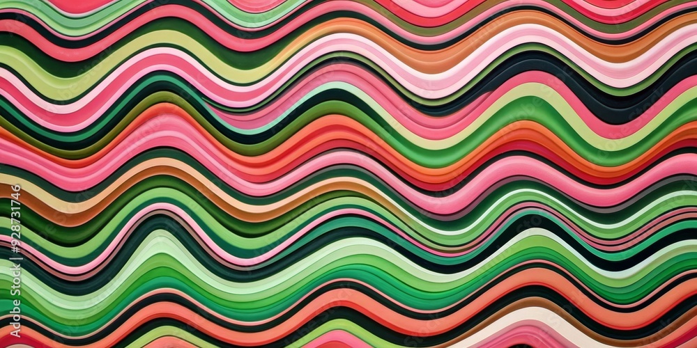 Abstract Wave Pattern Green, Pink, and Orange, abstract , pattern , waves , colorful Abstract Wave Pattern Green, Pink, and Orange, abstract , pattern , waves , colorful