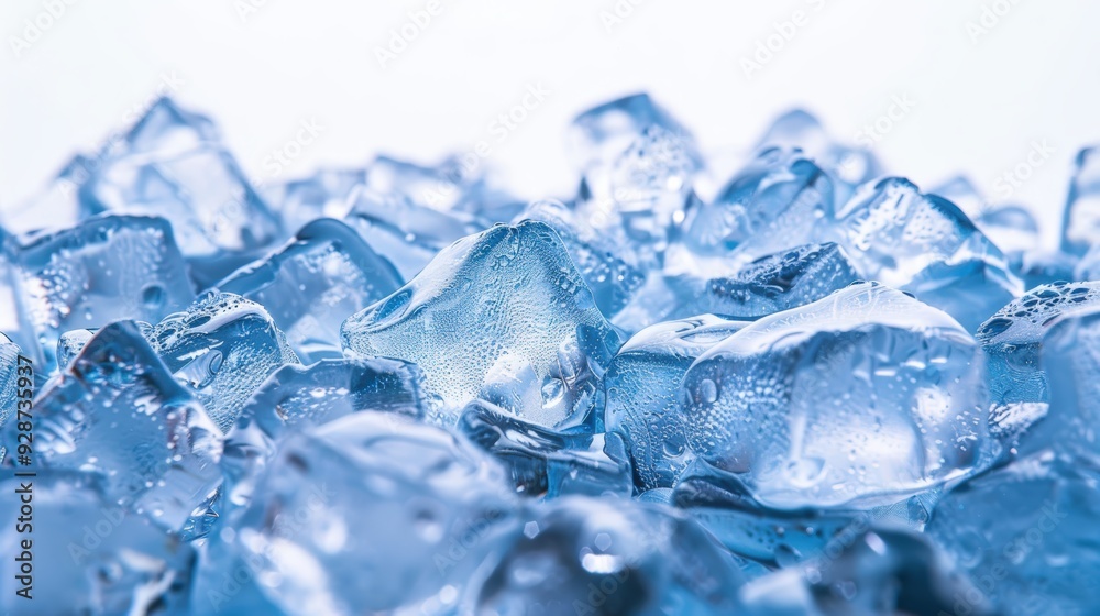 Closeup of ice cubes Closeup of ice cubes