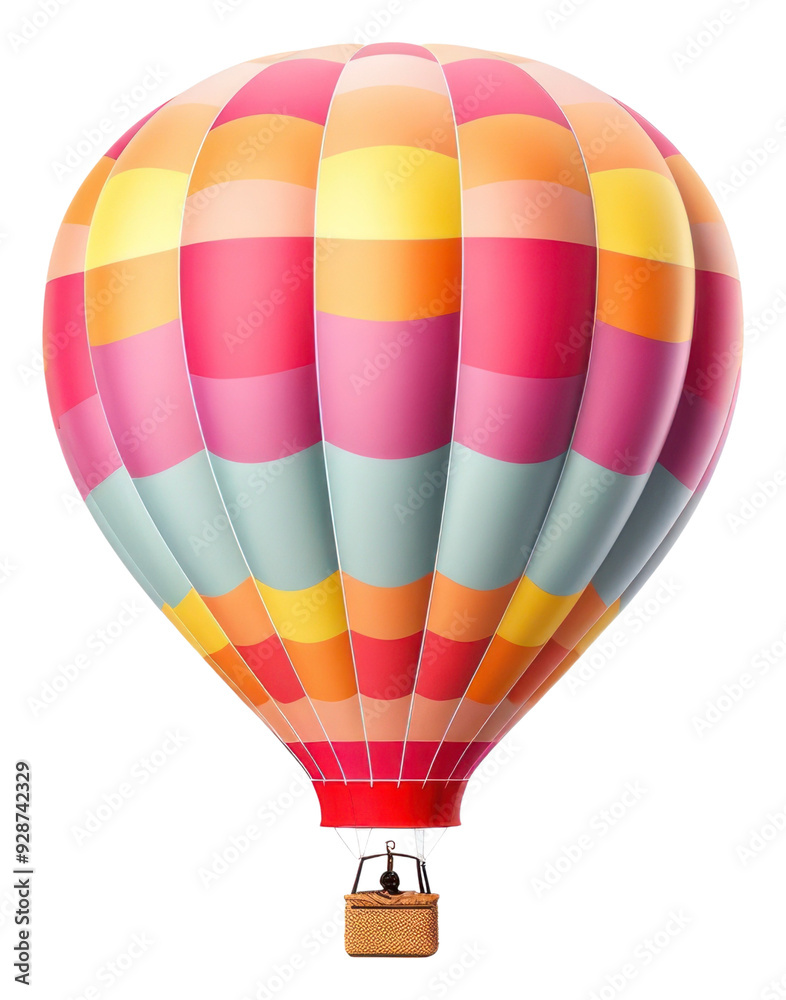 Naklejka premium PNG Aircraft balloon vehicle transportation.