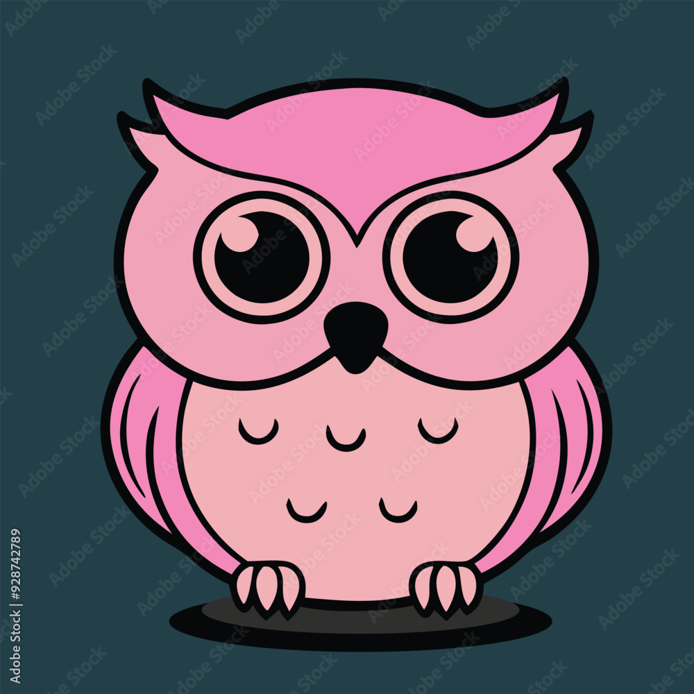 Fototapeta premium Owl vector for logo, template etc