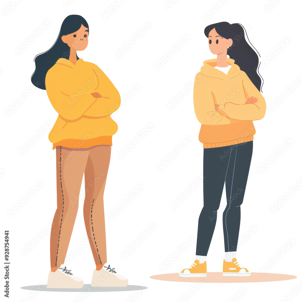 Fototapeta premium PNG Image of teenage girl