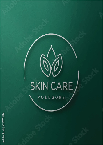 skincare logo template