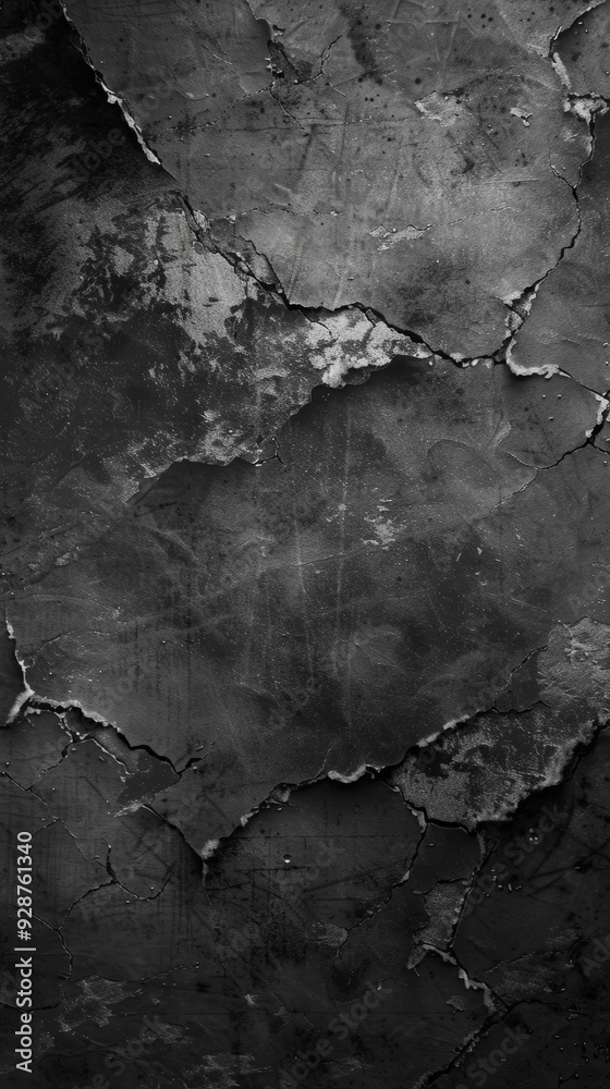 Cracked concrete wall texture Cracked concrete wall texture