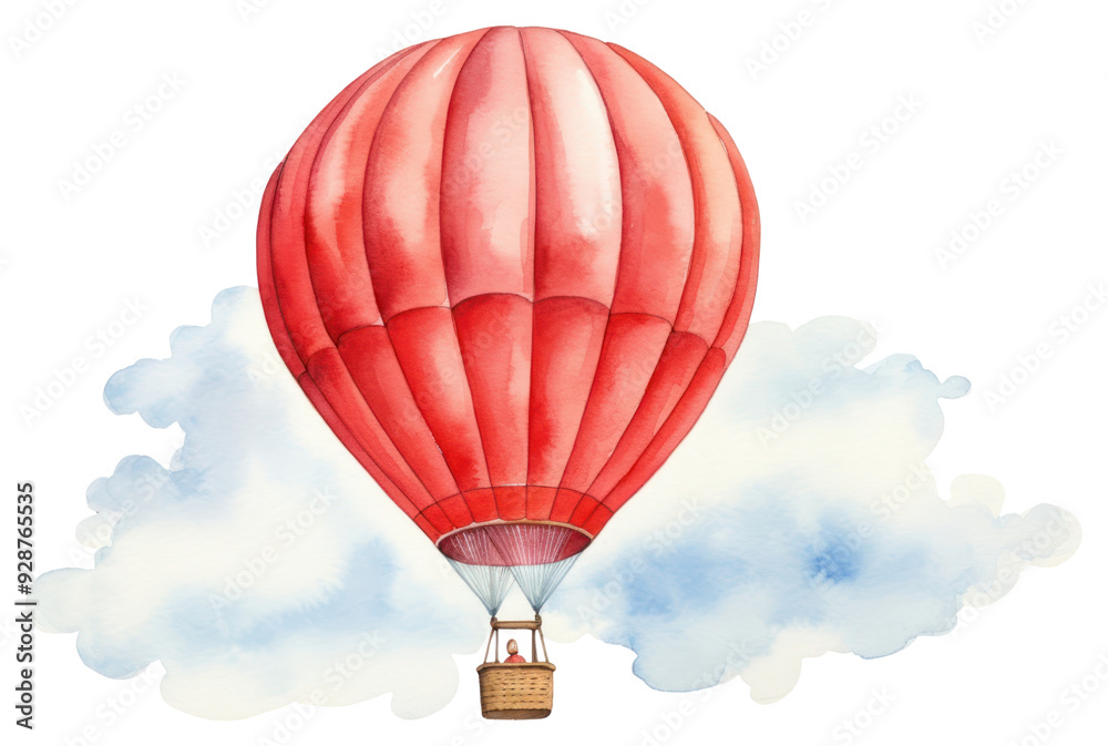 Fototapeta premium PNG Balloon aircraft vehicle hot air balloon.