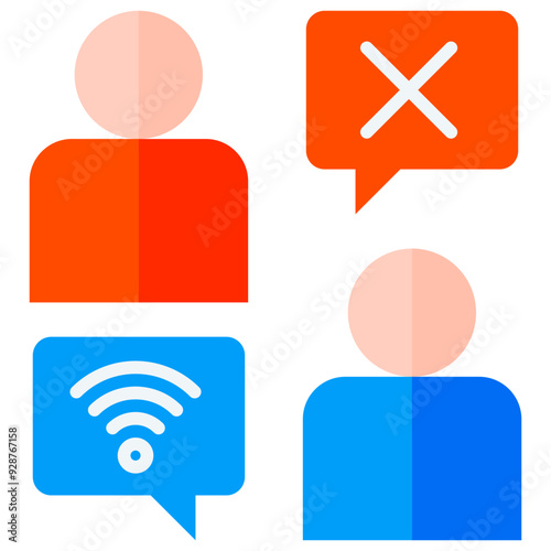 Digital Divide Icon
