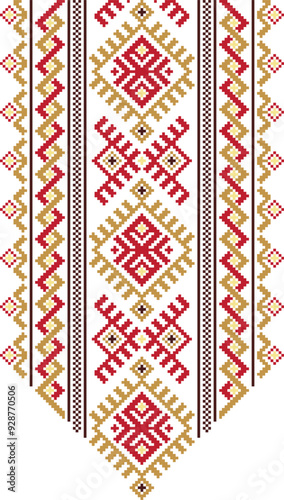 Handwaving Drawing from Old Macedonian National Wearing