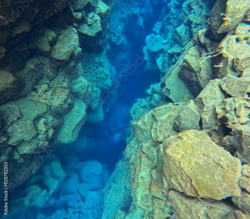 Silfra Snorkeling Pond, Iceland