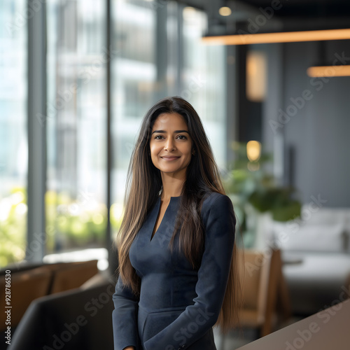 an Indian woman in her late thirties, smiling and looking at the camera Free Download an Indian woman in her late thirties, smiling and looking at the camera - GFXLoad