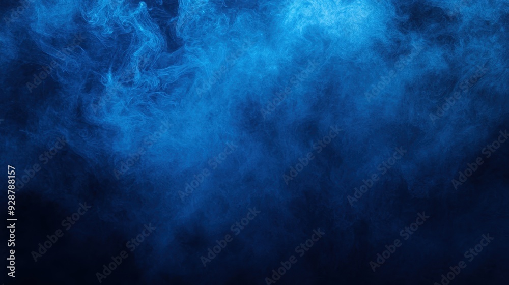 A swirling blue smoke effect creating a mystical atmosphere. A swirling blue smoke effect creating a mystical atmosphere.