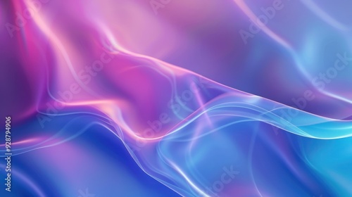 Wallpaper Mural Abstract Wavy Background in Purple and Blue Torontodigital.ca