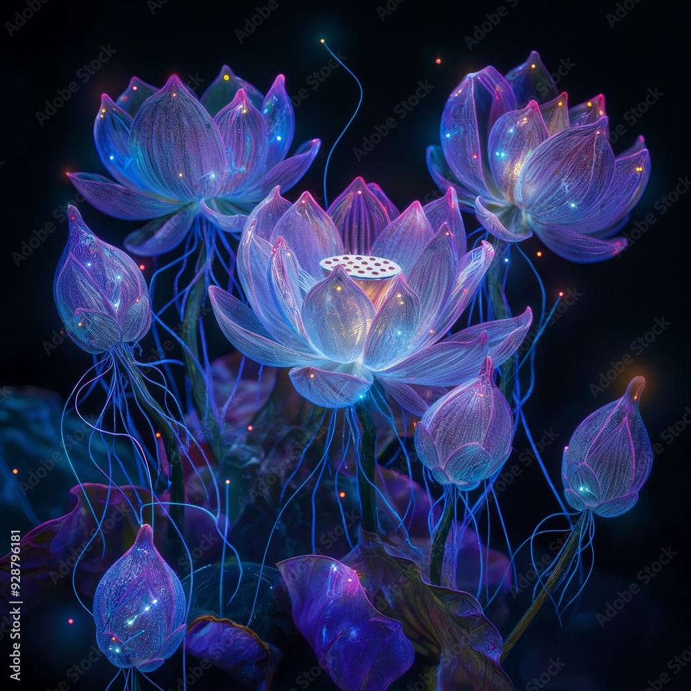 Obraz premium Lotus Flower Imagery