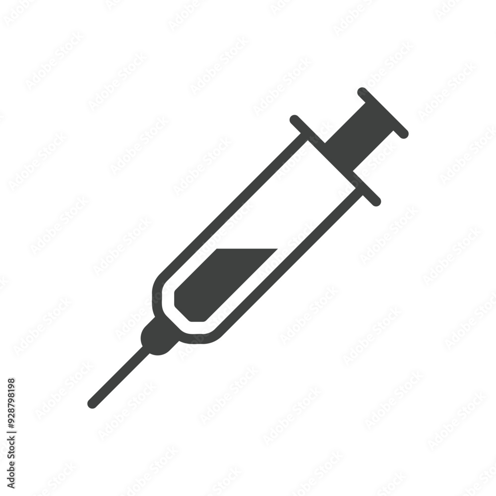 Injection vector icon Injection vector icon