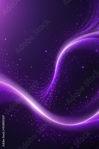 Purple sound waves, abstract background, vertical composition