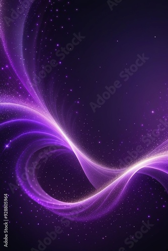 Purple sound waves, abstract background, vertical composition