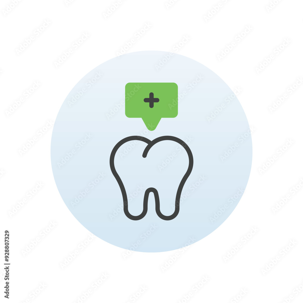 Dental Care vector icon Dental Care vector icon