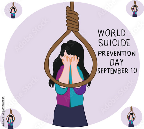 World suicide prevention day is celebrated every year on 10 september.