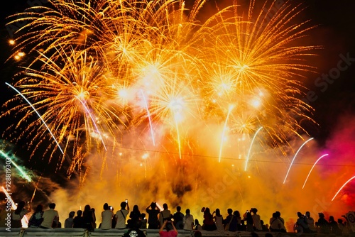 Obraz na płótnie new fireworks