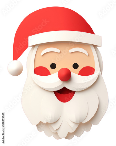 PNG Santa Claus anthropomorphic santa claus celebration.