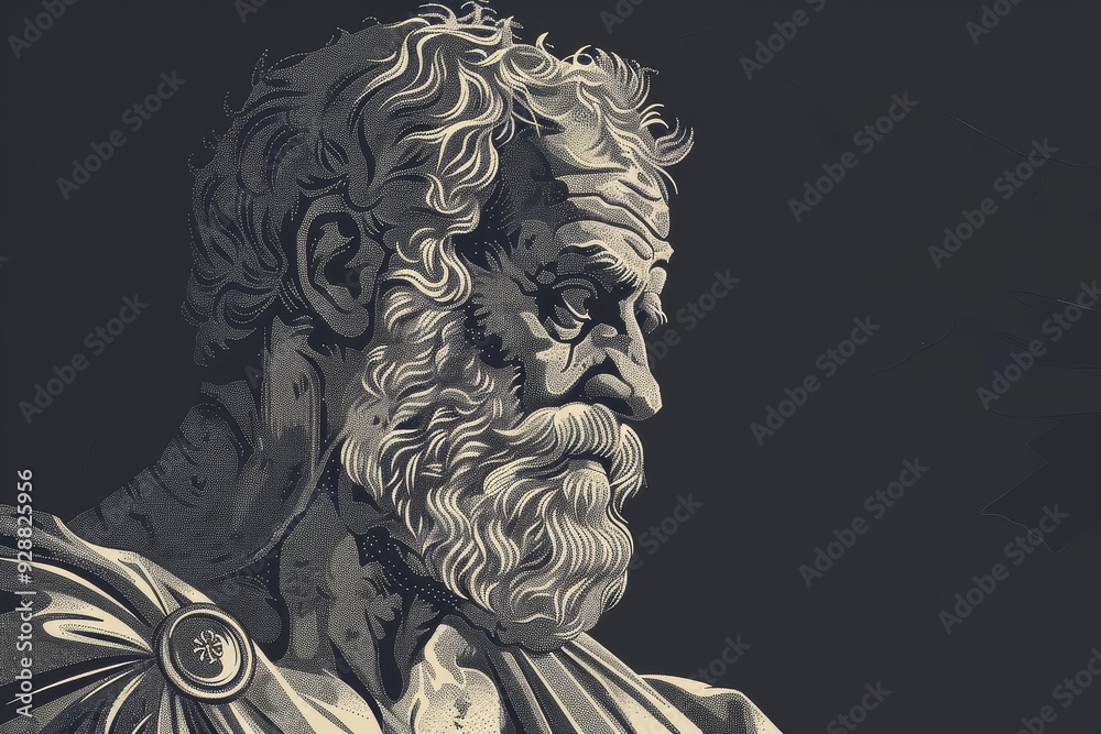 Fototapeta premium Heraclitus: The Philosopher of Change