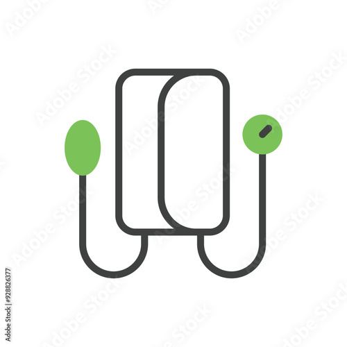 Sphygmomanometer vector icon