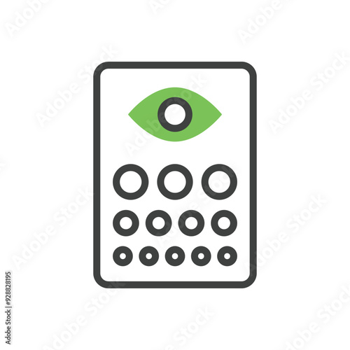Ophthalmologist vector icon