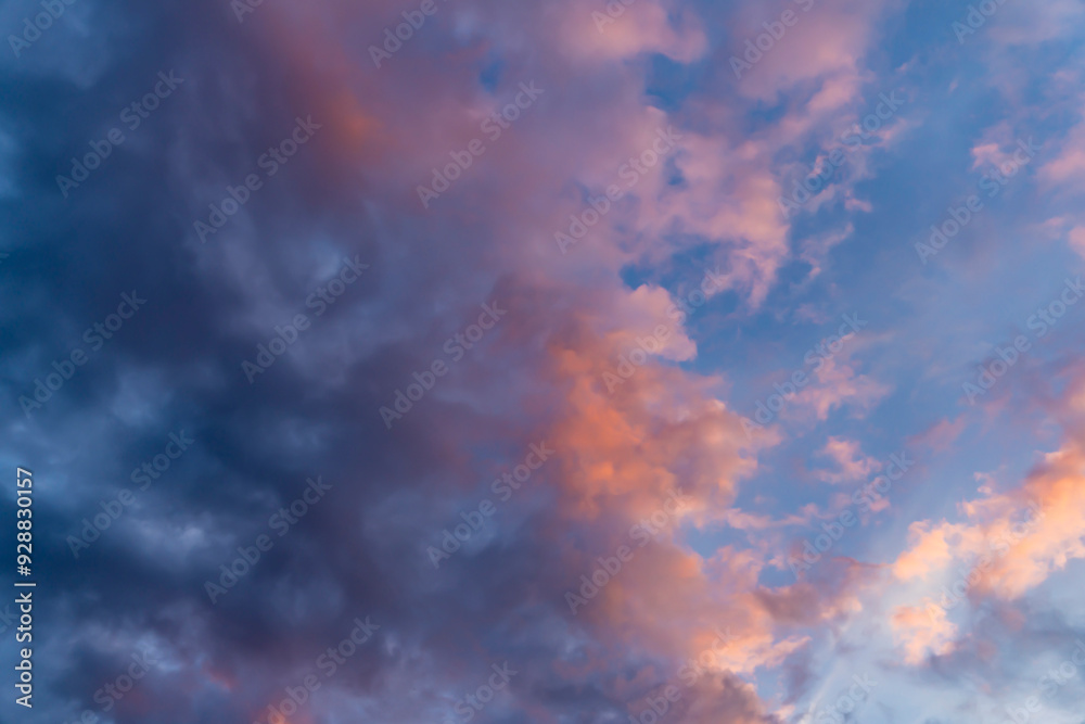 Beautiful landscape clouds sky sunset. Beautiful landscape clouds sky sunset.