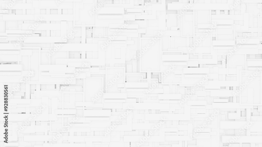 3d illustration of Futuristic frame artistic geometrical design drawing or draft style black and white architecture and modern tech background banner and wallpaper.3d renden. 3d illustration of Futuristic frame artistic geometrical design drawing or draft style black and white architecture and modern tech background banner and wallpaper.3d renden.