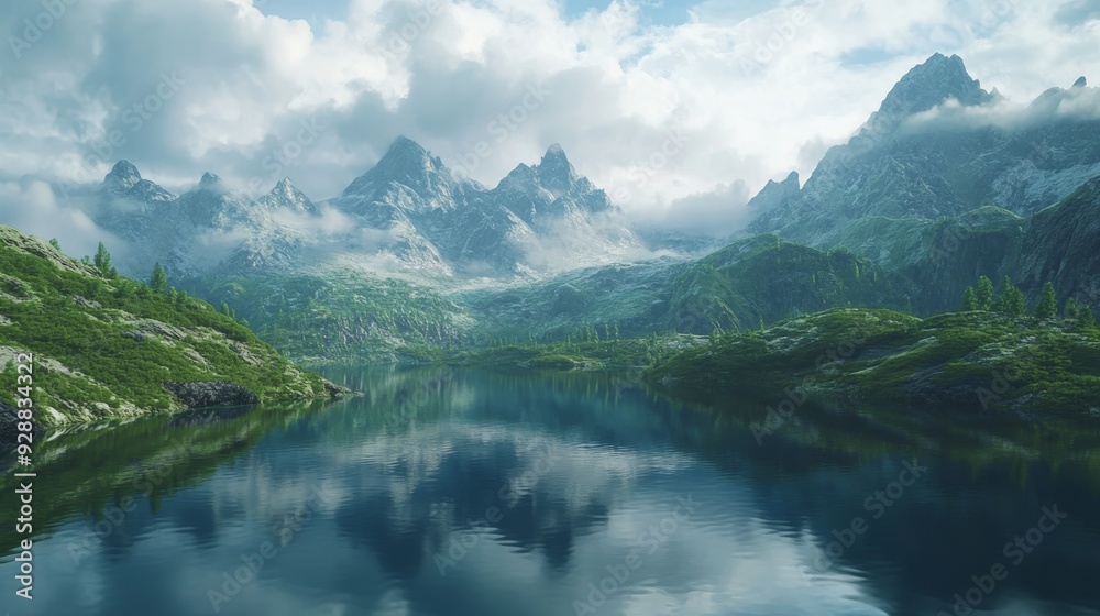 Realistic Depth and Shading in Enchanting 3D Landscape for an Immersive Experience. Realistic Depth and Shading in Enchanting 3D Landscape for an Immersive Experience.