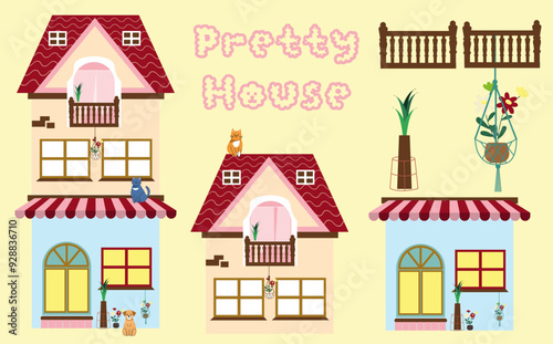 pretty house