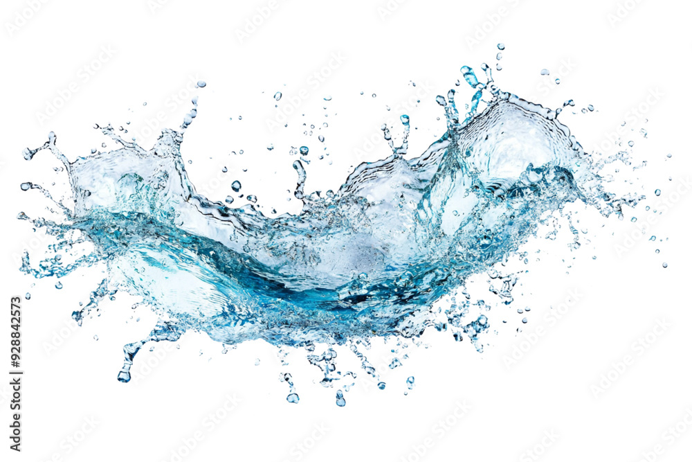 Water splashes. Isolated on transparent background. Water splashes. Isolated on transparent background.