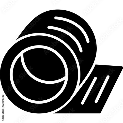 Rolled Steel Icon