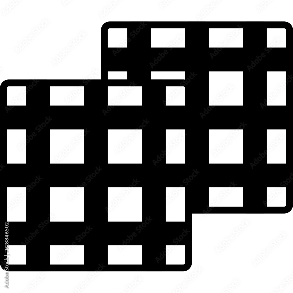 Steel Mesh Icon Steel Mesh Icon