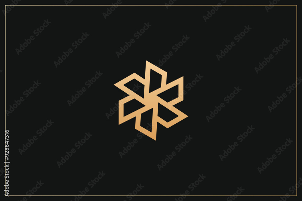 Abstract Digital App Brand Logo Abstract Digital App Brand Logo