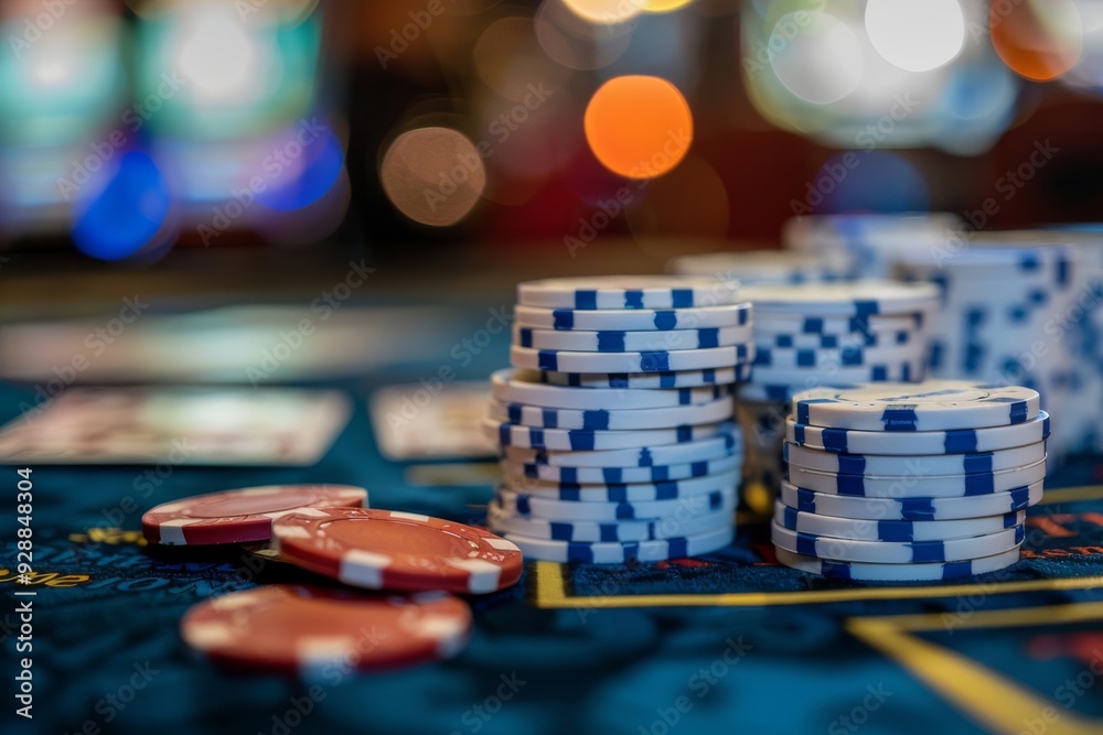 casino chips and cards casino chips and cards