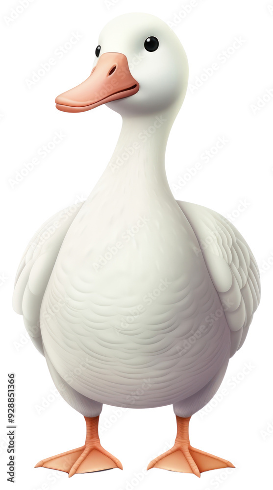 PNG Snow goose cartoon animal white. PNG Snow goose cartoon animal white.