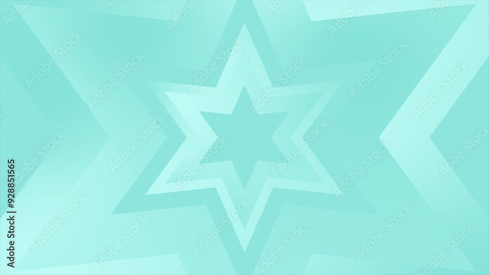 Cyan color moving gradient stars geometrical loop able simple background Cyan color moving gradient stars geometrical loop able simple background