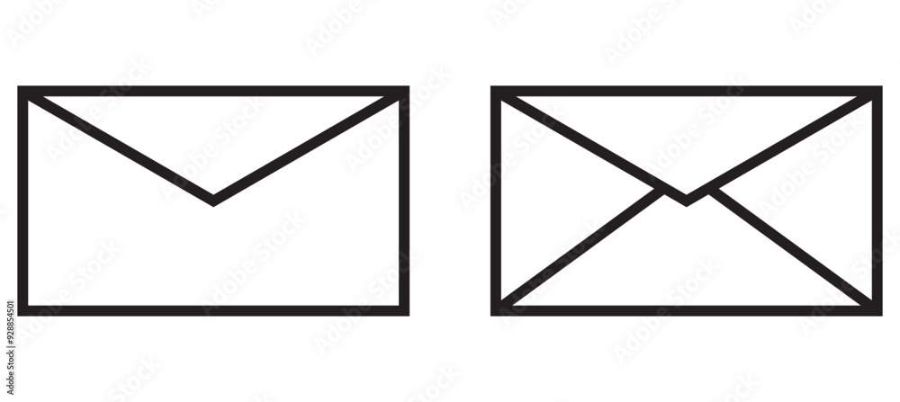 Mail icon vector illustration. email sign and symbol. E-mail icon. Envelope icon Mail icon vector illustration. email sign and symbol. E-mail icon. Envelope icon