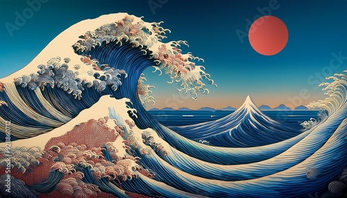 ukiyoe great wave off kanagawa